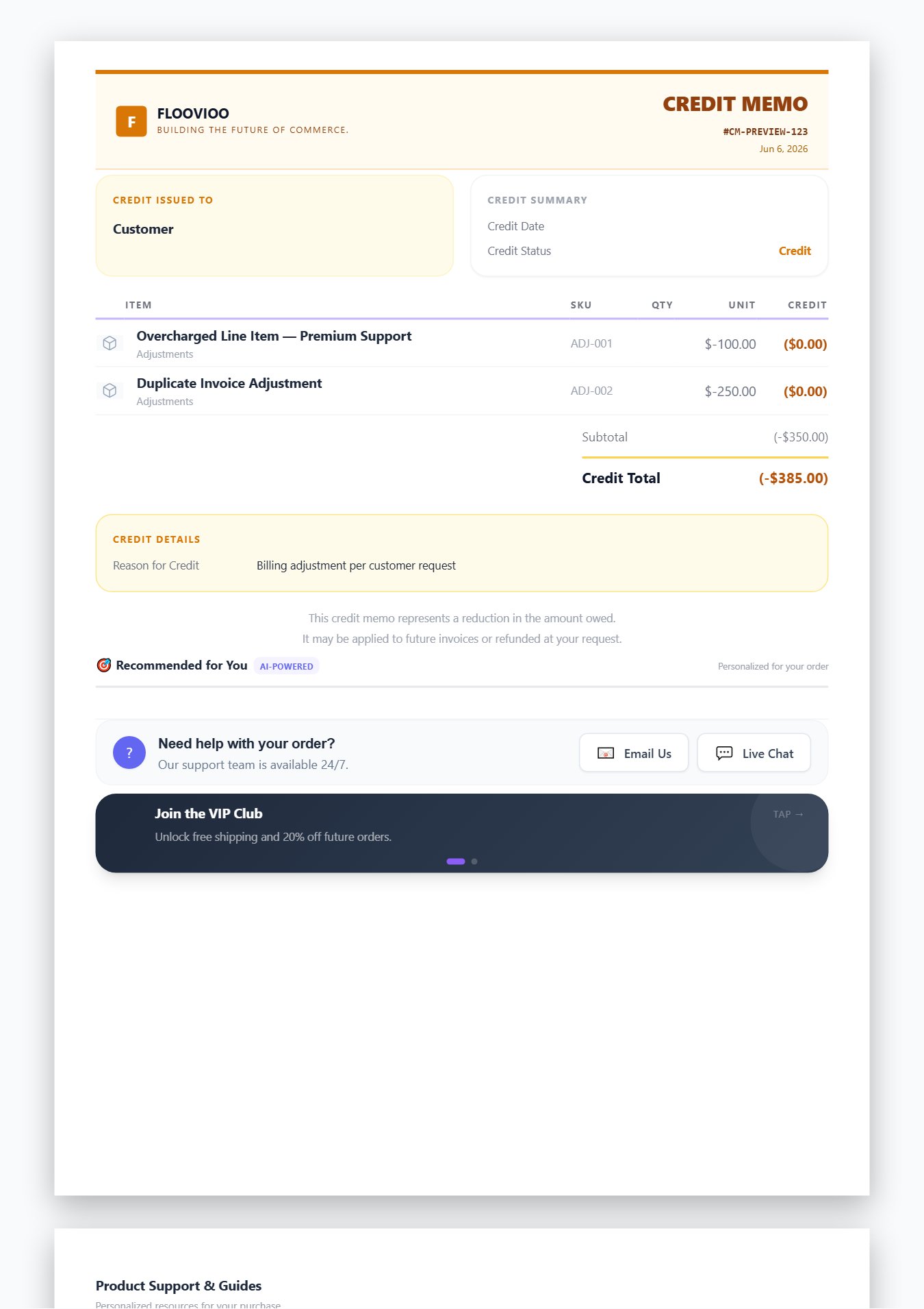 Smart Credit Memo V1 thumbnail