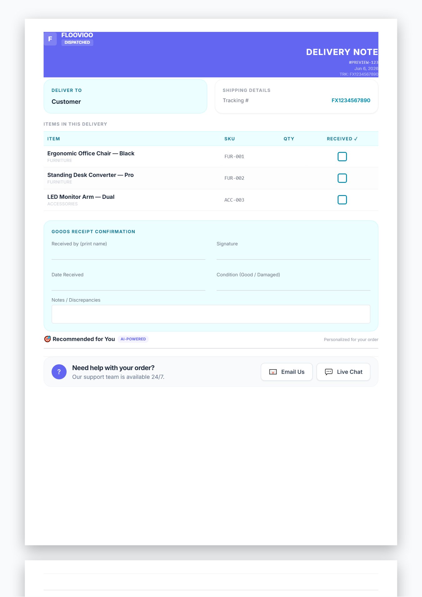 Smart Delivery Note V1 thumbnail